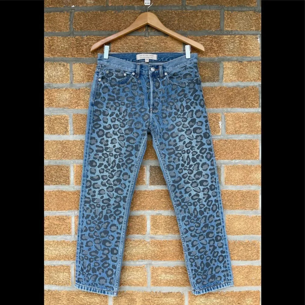 Marc by Marc Jacobs Leopard Print Jeans size 26